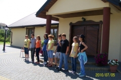 Młodzież z Kłajpedy w Urszulinie